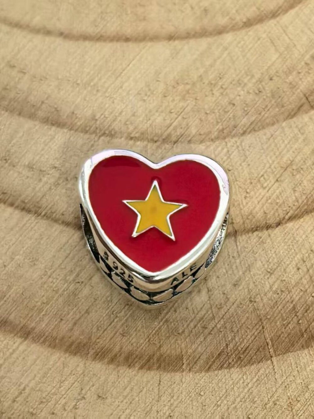 Pandora Vietnam Exclusive Travel Heart Charm Pendant, S925 Silver Jewelry